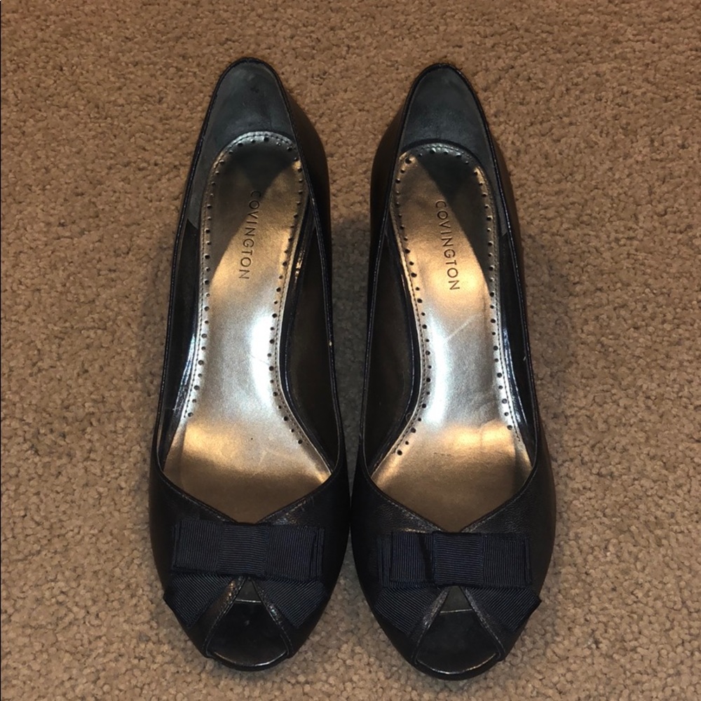 Women’s Black Covington Heels